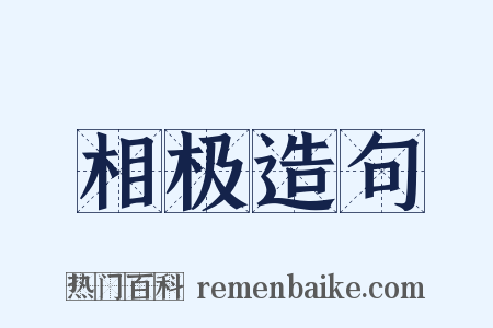 相极造句是什么意思的图片